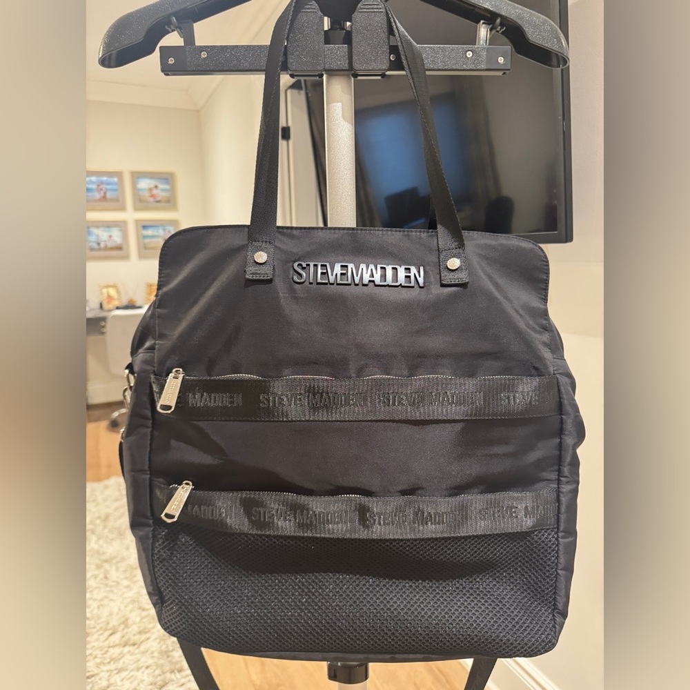 Steve Madden Black Men's Backpack